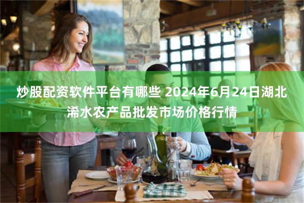 炒股配资软件平台有哪些 2024年6月24日湖北浠水农产品批发市场价格行情