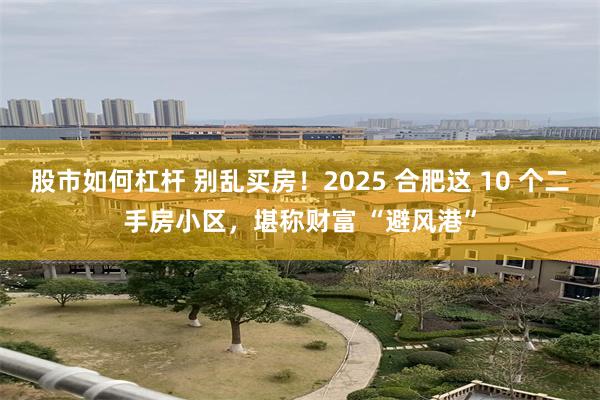 股市如何杠杆 别乱买房！2025 合肥这 10 个二手房小区，堪称财富 “避风港”